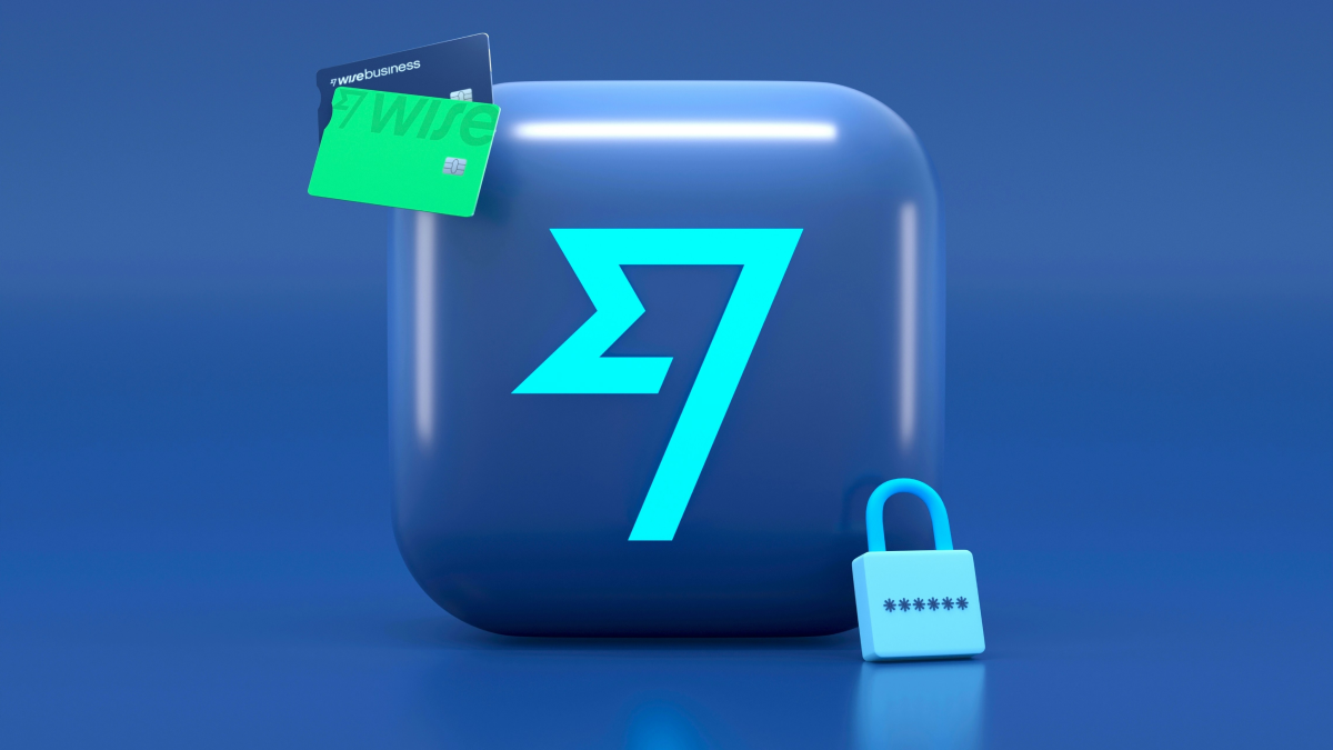 Wiseのカードとアプリを表したイメージ